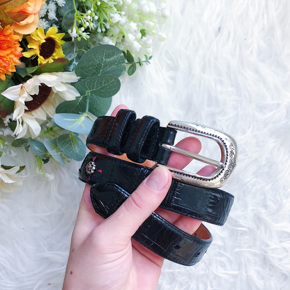 BRIGHTON LEATHER BELT